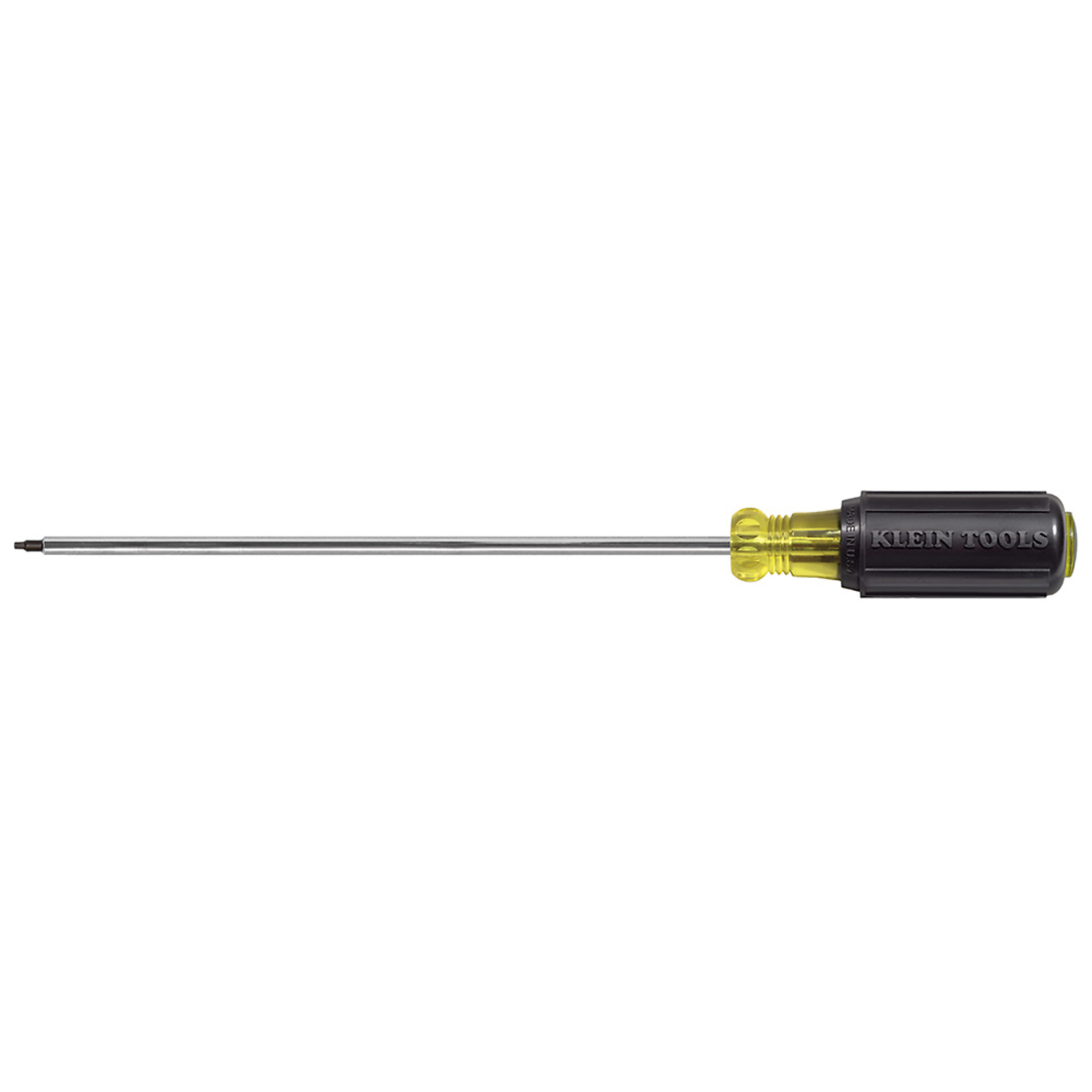 Klein Tools, #1 Square Recess Screwdriver 8in. Shank, Drive Type Square, Model# 665